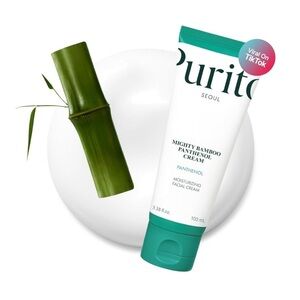 Mighty Bamboo Panthenol Cream - Green & White